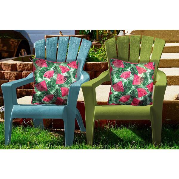 outdoor watermelon pillows