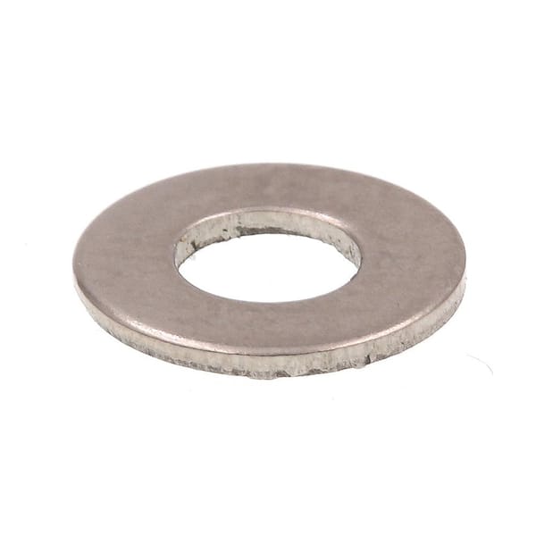 Prime-Line #8 x 3/8 in. O.D. SAE Grade 18-8 Stainless Steel Flat Washers (50-Pack)