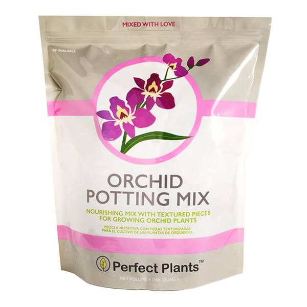 Perfect Plants 4 Qt. Organic Orchid Potting Mix - Coarse Blend for All Phalaenopsis Varieties