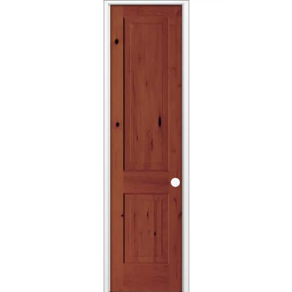 木村ページ レッド Rosewood Checkers Interior Door | 27estore - Home Improvements