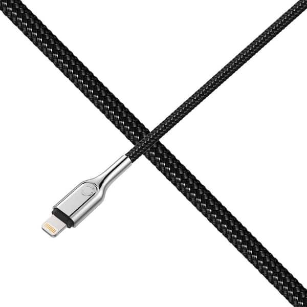 Cygnett Armoured Lightning to USB-A Cable 1 m Black CY-2669PCCAL - The Home  Depot