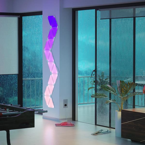 Nanoleaf Aurora Modular Smart Lighting Kit NL22-0003TW-9PK - The