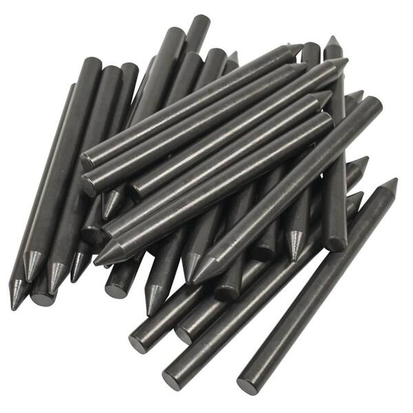 STENS Solid Tine 4-1/2 in. L, Mount 3/8 in., Heat Treated Tip Size 3/8 in., Type Needle (80-Pack)