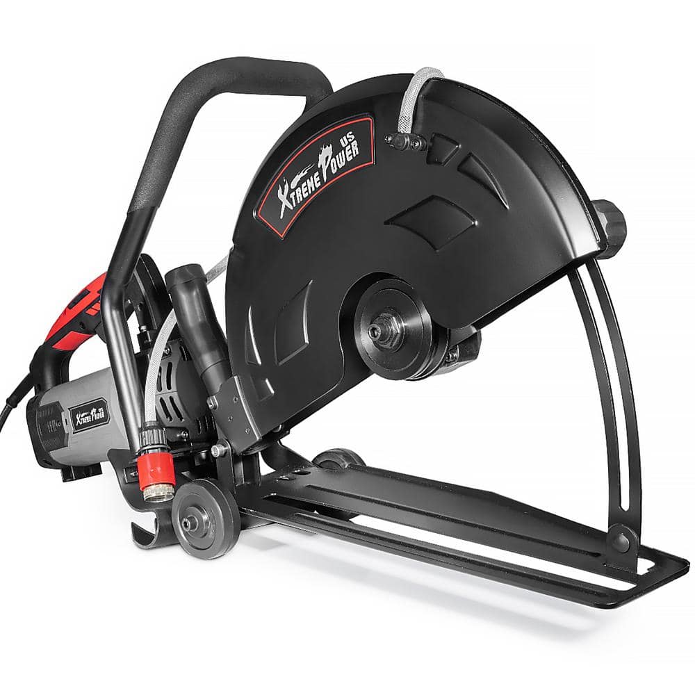 XtremepowerUS 16 in. 15 Amp Portable Corded Circular Cut Concrete Saw  50130-H The Home Depot