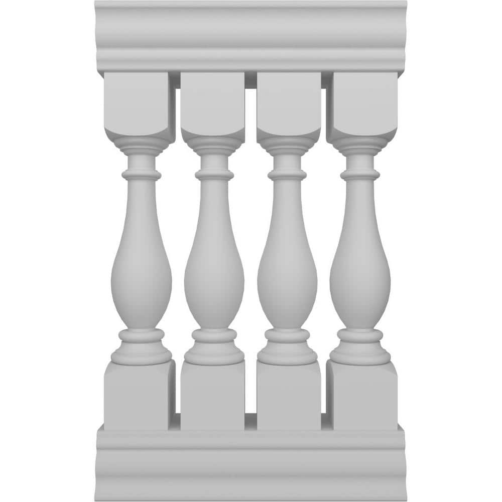 Legacy White FiberThane Porch and Stair Railing Kit