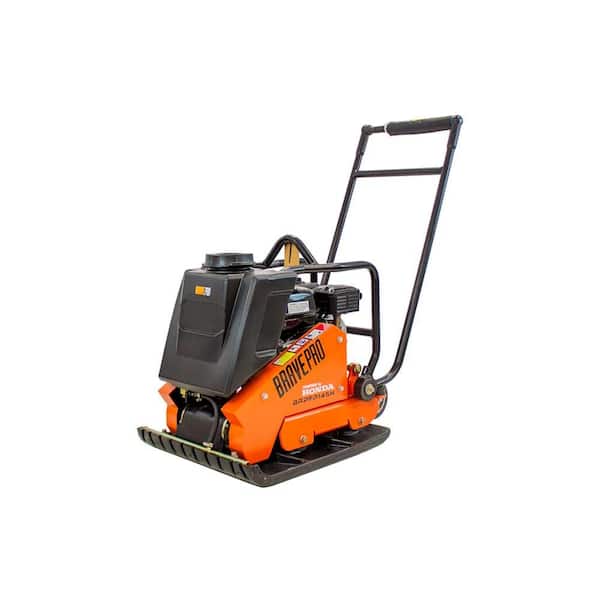 Brave BravePro Forward Plate Compactor : 20 In. : Rubber Mat, Tank