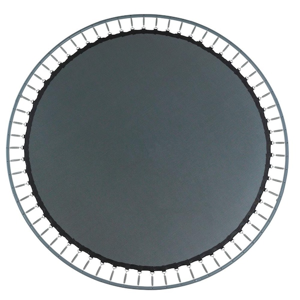 Using 3.5 Springs Upper Bounce Rebounder Replacement Jumping Mat Fits 40 inch Round Trampoline Frame with 34 Hooks