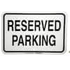 Fanmats Vegas Golden Knights Team Color Reserved Parking Sign Decor 18in. x 11.5in. Lightweight, Gray