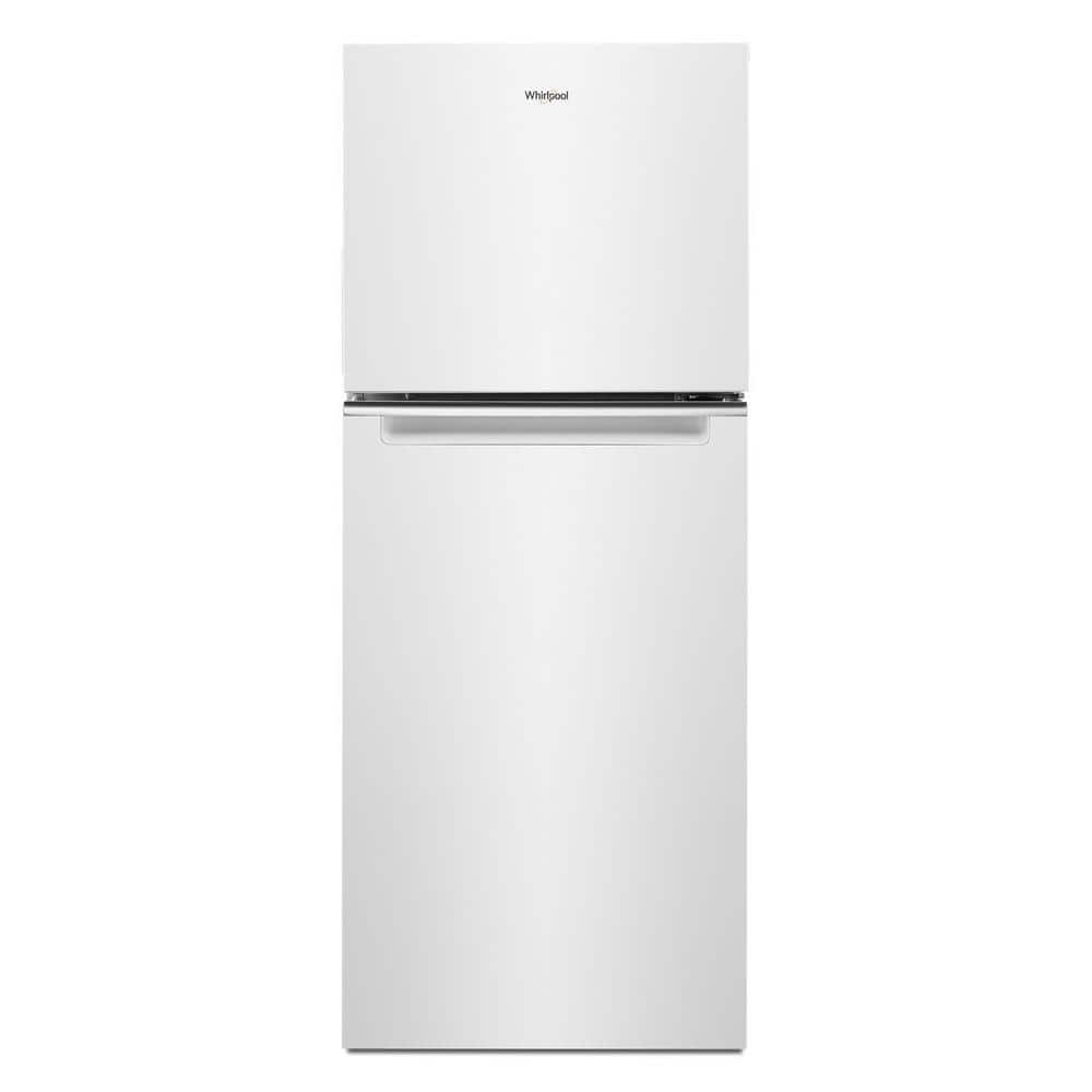 Whirlpool 24 in. Wide Small Space Top-Freezer Refrigerator in White 11.6 cu. ft. WRT112CZJW on Fridge.com