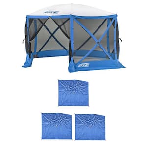 Quick Set Escape Sport Tailgating Shelter Tent Plus Wind and Sun Panels (3-Pack)
