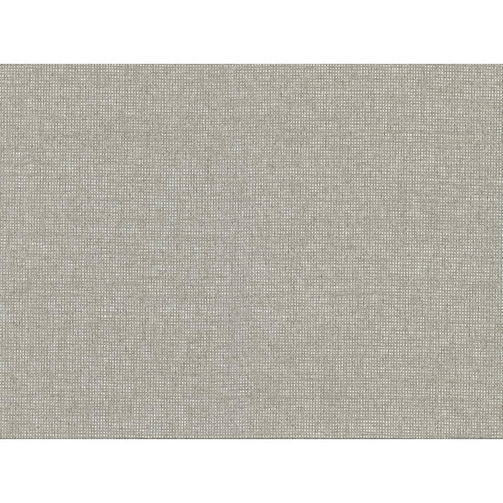 A-Street Prints Chiang Grey Grasscloth Grey Wallpaper Sample 2829 ...