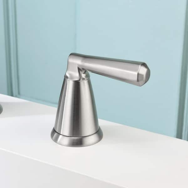 Juno Brushed Nickel Finish Roman Tub Faucet with Hand Held Shower Head