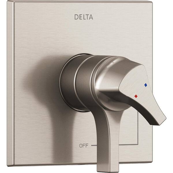 Delta Zura TempAssure 1-Handle Valve Trim Kit in Stainless (Valve Not Included)