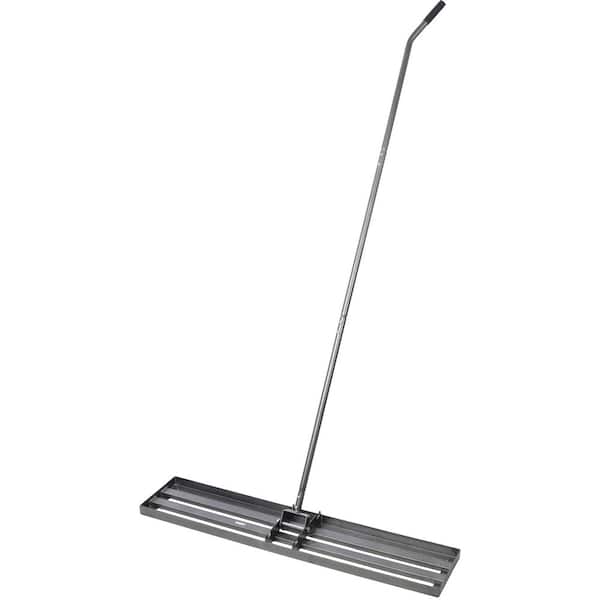 Ami 48 in. x10 in. Garden Leveler-7FT Steel 89.4 in Handle for Yard, Lawn and Golf Course Soil, Sand Fertilizer Leveling