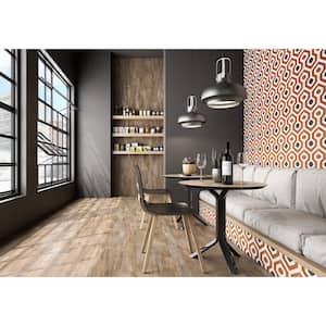 Anabella Soumaya 9 in. x 9 in. Matte Porcelain Floor and Wall Tile (10.76 sq. ft. / box)