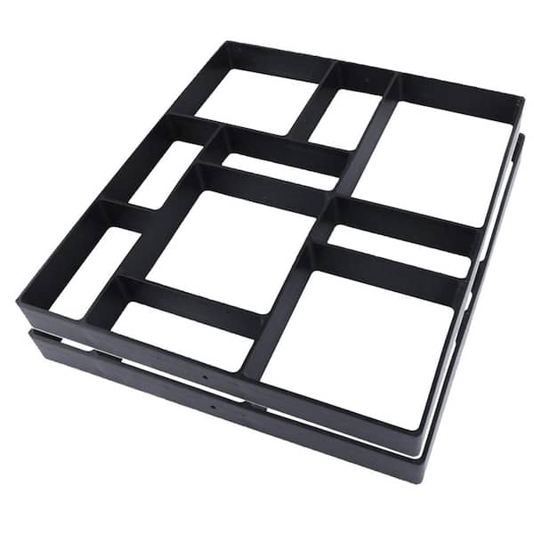 17.5x15.5x1.5 Walk Path Maker Concrete Molds Pathmate for DIY Stepping Stone Paver Walkway Garden Yard Patio