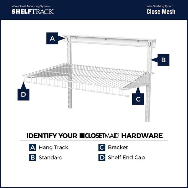 Ventilated Pantry Shelf, Tight Mesh Wire Shelving