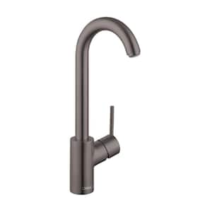 Talis S Single Handle Bar Faucet in Brushed Black Chrome