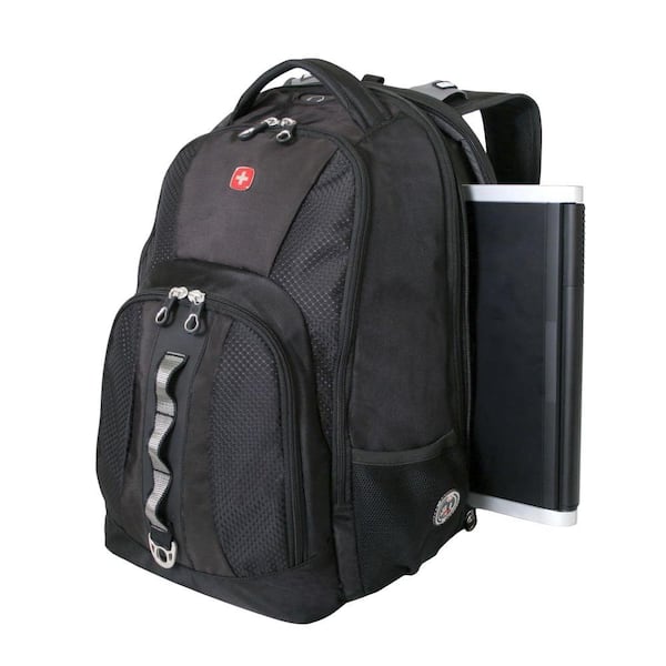SWISSGEAR Black ScanSmart Backpack 12712215 - The Home Depot