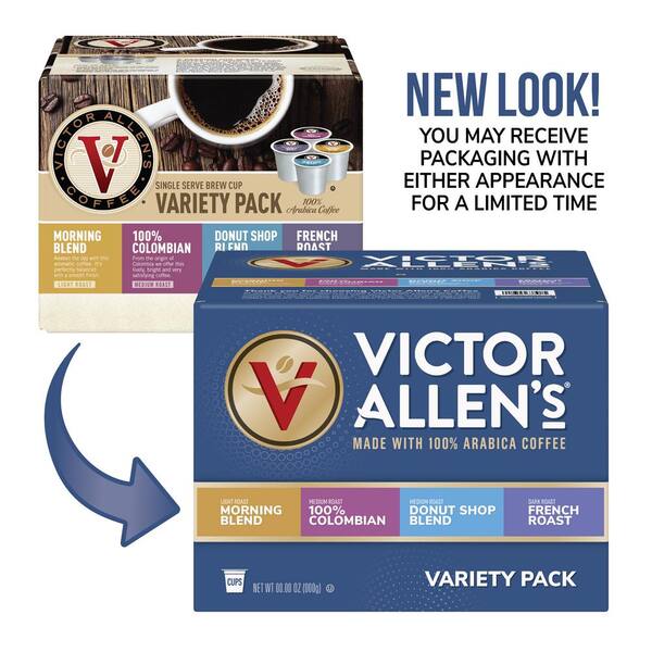 Victor Allen's Coffee Variety Pack Assorted Roast Single Serve