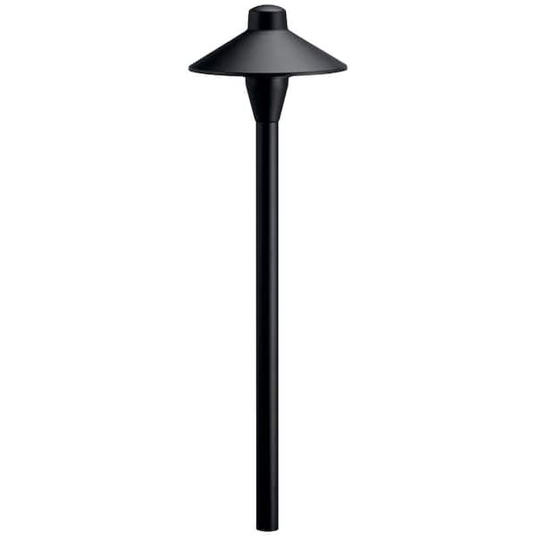 KICHLER Standard Series 120-Watt Black Low Voltage Outdoor