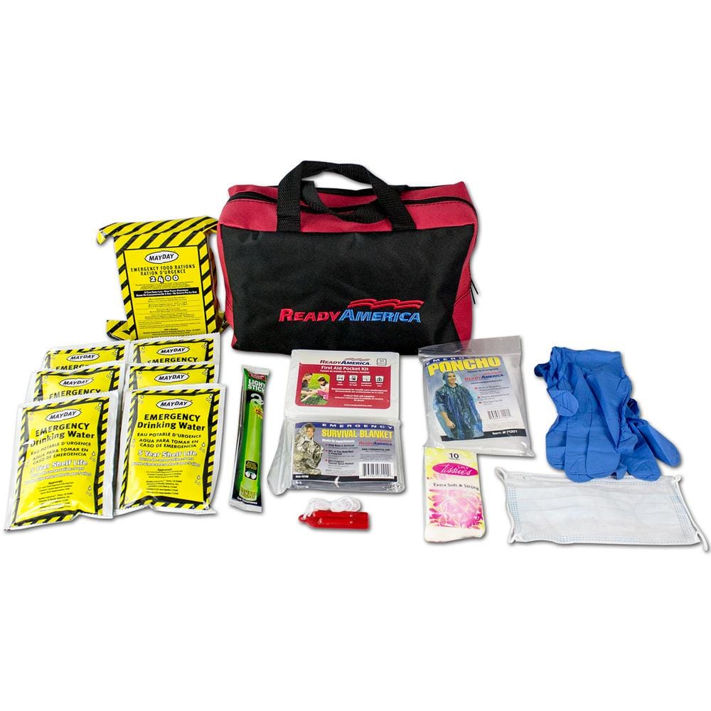 Ready America 1-Person 3-Day Emergency Kit with Tote