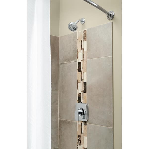 Genta LX Single-Handle Shower Only Faucet Trim Kit in Chrome (Valve and Shower Head Not Included)