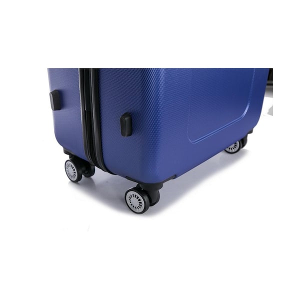 DUKAP Crypto 32 in. Blue Lightweight Hardside Spinner DKCRY00L-BLU