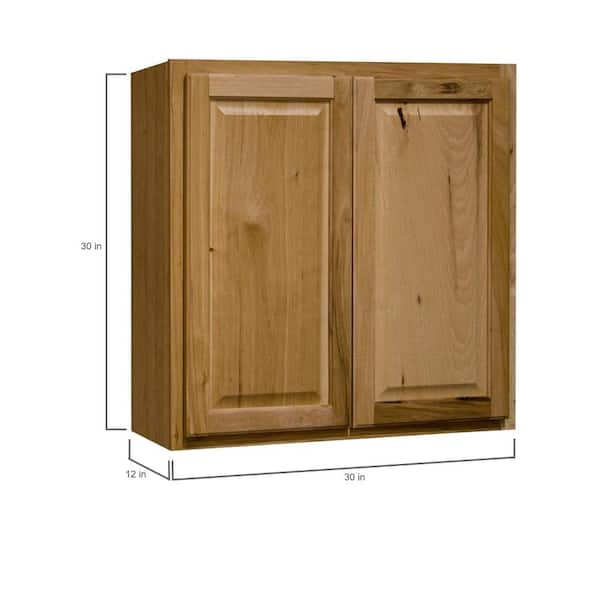 Hampton Specialty Kitchen Cabinets in Natural Hickory - Kitchen - The Home  Depot