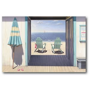 Beach Club Gallery-Wrapped Canvas Wall Art 26 in. x 18 in.