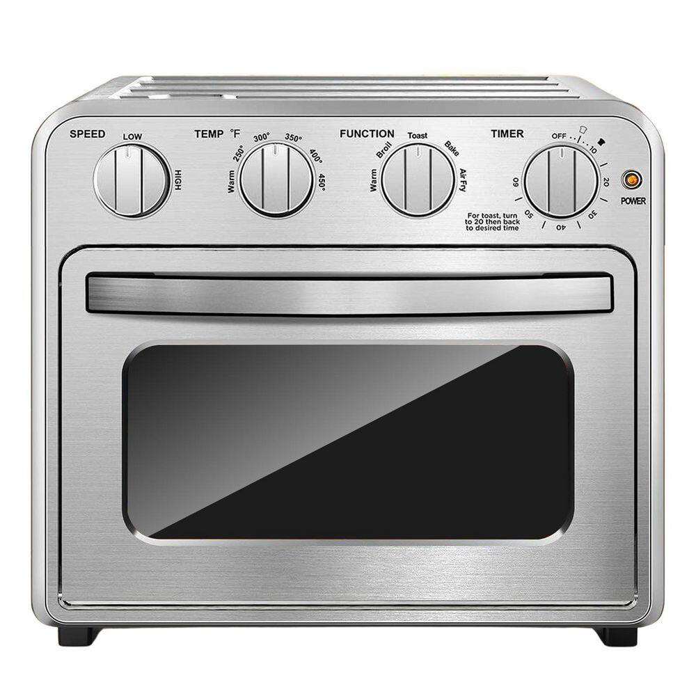 16 Qt. Silver Convection Air Fryer Toaster Oven with Accessories, E-Recipes & Even Cooking Technology price history on PriceWatchPro