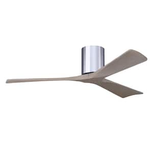 Irene-3H 52 in. 6 Fan Speeds Ceiling Fan in Chrome with Remote and Wall Control Included