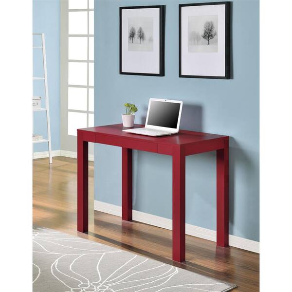 Altra Furniture Parsons Red Desk