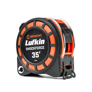 Lufkin 1-3/16 in. x 35 ft. Shockforce G1 Dual-Sided Tape Measure