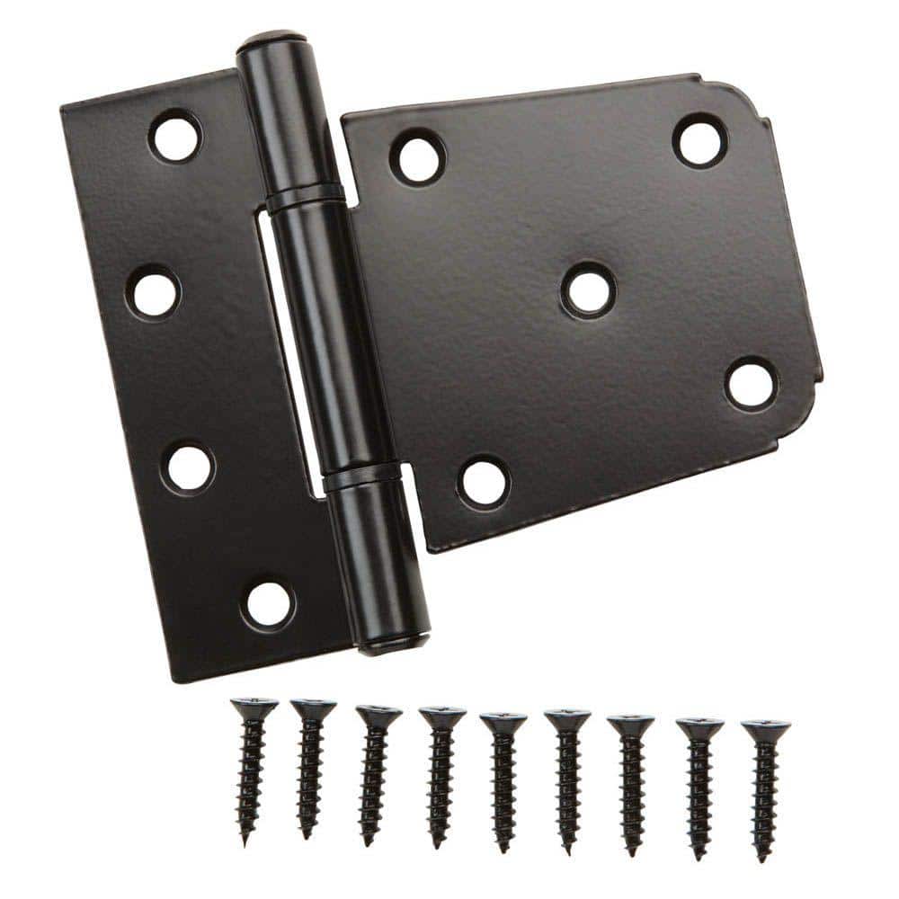 3-1/2 in. Black Heavy-Duty Standard Tee Hinge price history on PriceWatchPro