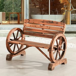 2-Person Wood Outdoor Bench