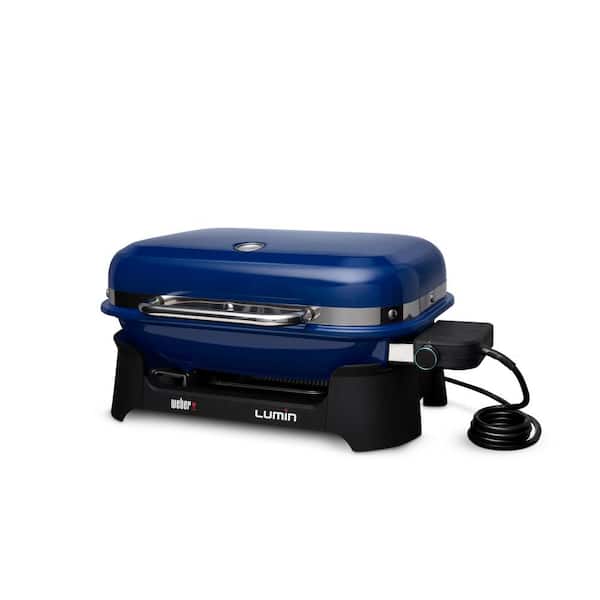 Weber Lumin Electric Grill in Deep Ocean Blue 92300901 - The Home