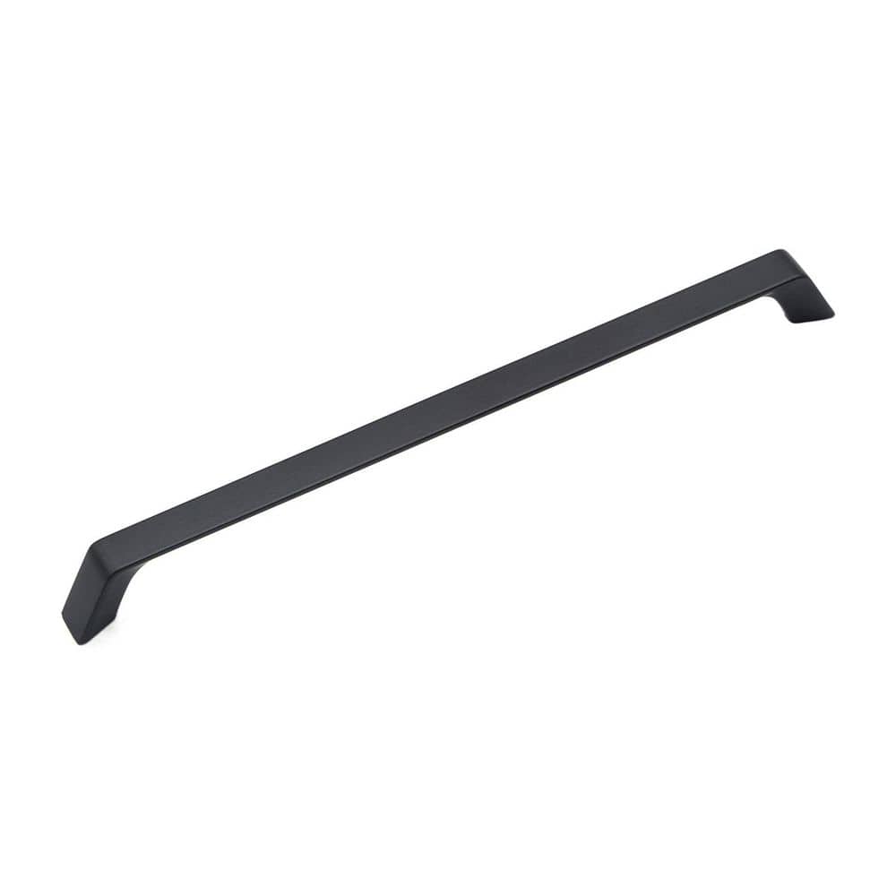 Prism Collection Handle Pull - 12 in. Center to Center Matte Black Bar Cabinet Pull price history on PriceWatchPro