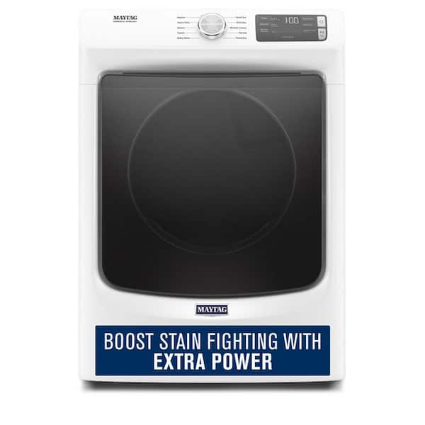 7.3 cu. ft. 240-Volt White Stackable Electric Vented Dryer with Quick Dry Cycle, ENERGY STAR