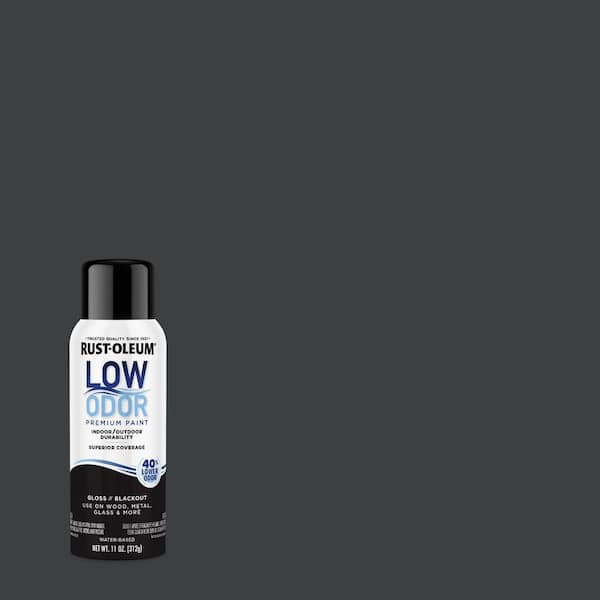 11 oz. Gloss Blackout Low Odor Water-Based Spray