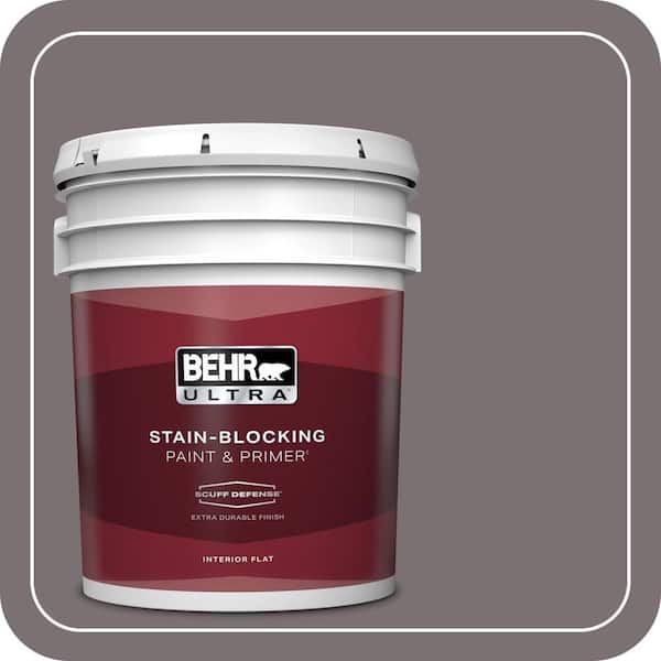 BEHR ULTRA 5 gal. Home Decorators Collection #HDC-AC-27 Heather Sachet Extra Durable Flat Interior Paint & Primer