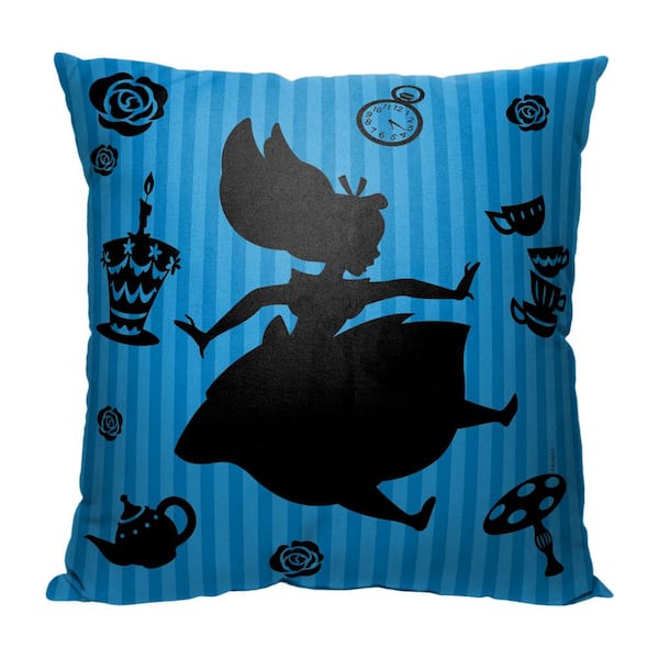 THE NORTHWEST GROUP Disney Alice In Wonderland Fallen Down Multi-Colored Throw Pillow