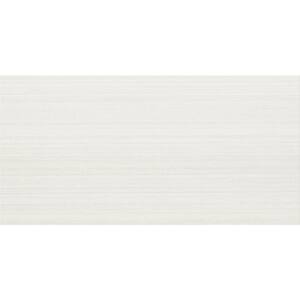 EpicClean Milton Linear White Matte 12 in. x 24 in. Color Body Porcelain Floor and Wall Tile (15.12 sq. ft./Case)