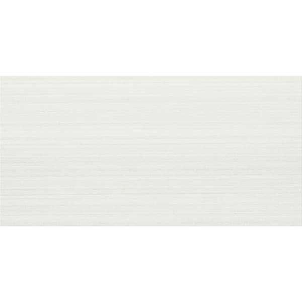 EpicClean Linear White 12 in. x 24 in. Matte Porcelain Floor and Wall Tile (15.12 sq. ft./Case)