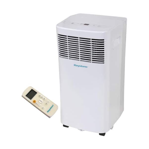 Keystone 6,000 BTU 115-Volt Portable Air Conditioner with Dehumidifier and Remote