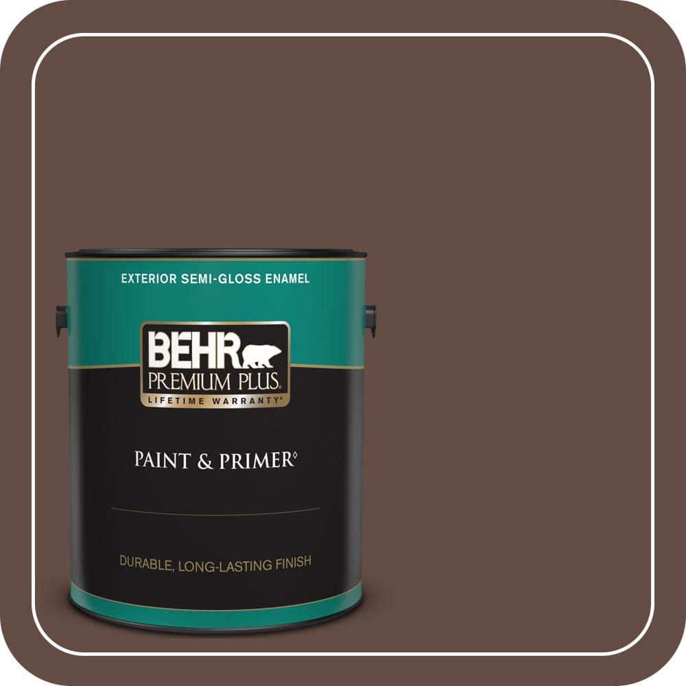 1 gal. #PPU3-20 Cinnabark Semi-Gloss Enamel Exterior Paint & Primer price history on PriceWatchPro