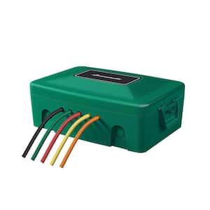 Outdoor Electrical Wall Box 12.59 in. x 8.26 in. x 3.34 in. Plastic Electrical Waterproof Power Cord Protector