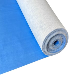 40 in W x 90 ft L x 1.5 mm fabric with breathable film temporary flooring and carpet protective film(300sq. ft./roll)