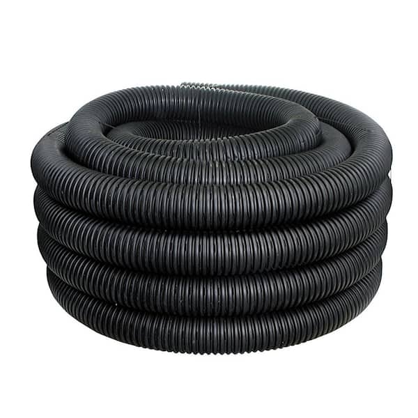 Advanced Drainage Systems 3 in. x 100 ft. Singlewall Solid Drain Pipe