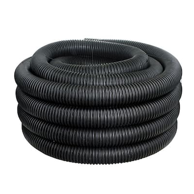 6 in. x 100 ft. Corex Drain Pipe Perforated